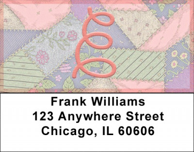 Shabby Chic Monograms - E Address Labels | LBQBL-64