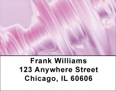 Spinning Pink Address Labels | LBQBM-46