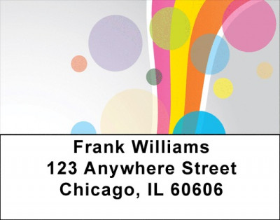 Floating Fun Address Labels | LBQBN-04