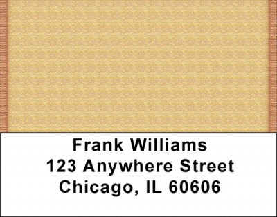 Textures In Fabric Address Labels | LBQBN-19
