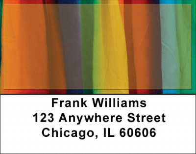 Behind The Rainbow Curtain Address Labels | LBQBN-82