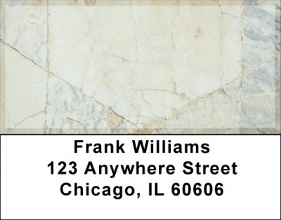 Made With Marble Address Labels | LBQBO-02