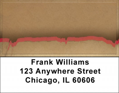 Torn And Worn Address Labels | LBQBO-33
