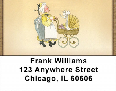 Granny Nanny Pride Address Labels | LBQBO-58
