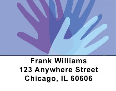 In Good Hands Address Labels | LBQBO-59