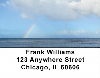Rainbows Everywhere Address Labels | LBQBP-60