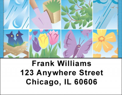 Snapshots Of Spring Address Labels | LBQBP-74