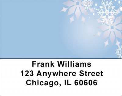 Winters Around The Corner Address Labels | LBQBP-80