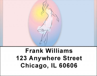 On My Toes Address Labels | LBQBP-93