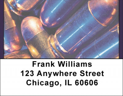 Bite The Bullet Address Labels | LBQBQ-37