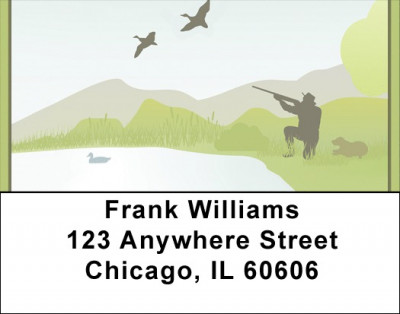 Hunters Paradise Address Labels | LBQBQ-38