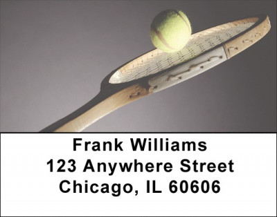 Tennnis Rackets Address Labels | LBQBQ-57