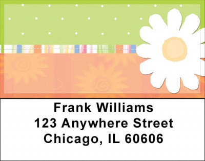 Sew Daisy Address Labels | LBQBQ-89