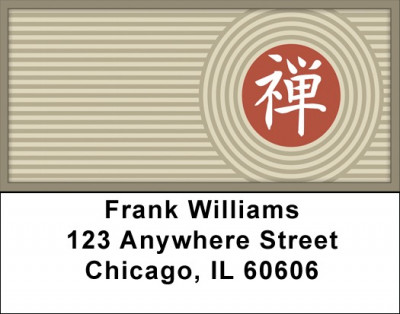 Artistic Zen Address Labels | LBQBQ-91