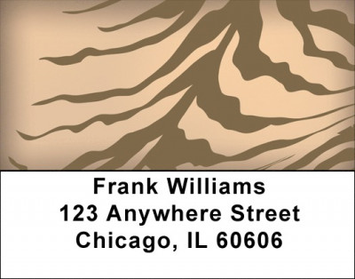 Pastel Zebra Address Labels | LBQBR-21