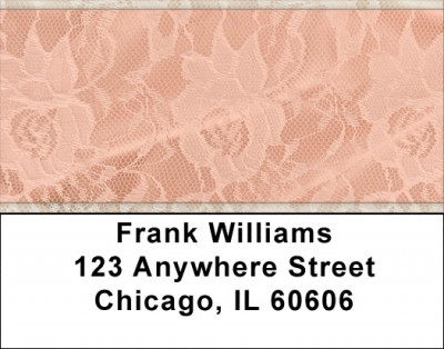 Romantic Lace Address Labels | LBQBR-85