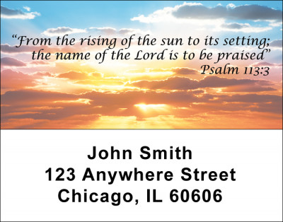 Heavenly Psalms Address Labels | LBREL-06