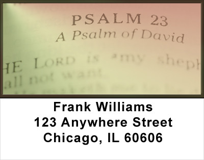 Bible Verses Address Labels | LBREL-15
