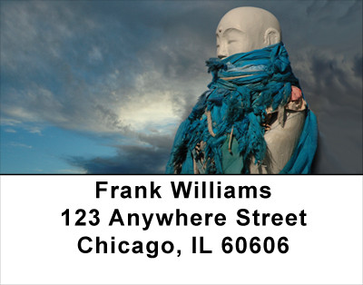Inspiring Buddahs Address Labels | LBREL-26