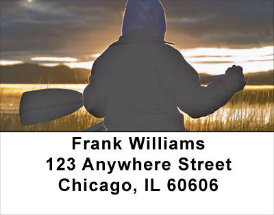 Canoes Address Labels | LBSAI-06