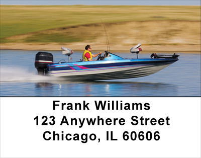 Speed Boats Address Labels | LBSAI-16