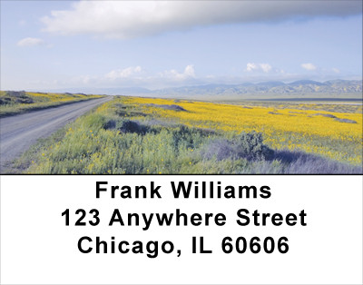 Foothills In Bloom Address Labels | LBSCE-17