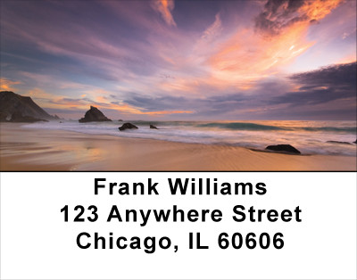 Everchanging Beaches Address Labels | LBSCE-21