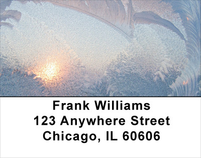 Frosty Windows Address Labels | LBSCE-66