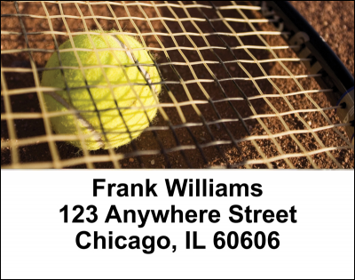 Tennis Address Labels | LBSPO-06