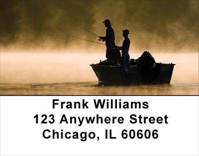 Fishing Buddies Address Labels | LBSPO-34