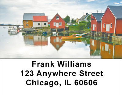 Fishing Community Address Labels | LBTRA-38