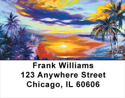 Hawaii Sunsets Address Labels | LBTVL-07