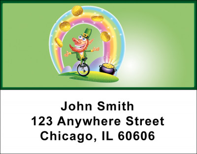 Luck Of The Irish Address Labels | LBTVL-08