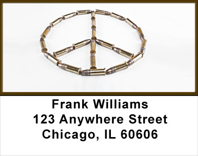 Amunition For Peace Address Labels | LBWIS-07