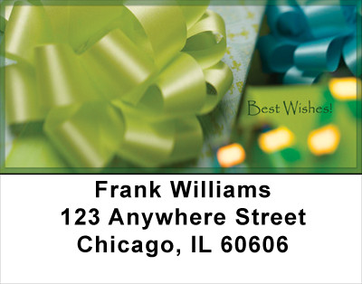 Best Wishes Address Labels | LBXMS-23