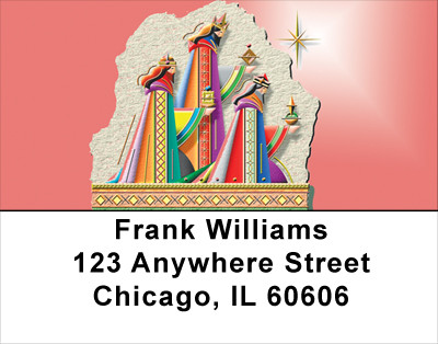 We Three Kings Address Labels | LBXMS-35