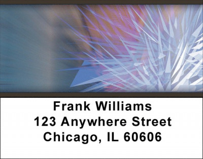Electric Blue Address Labels | LBZABS-01