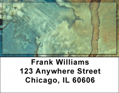Watercolors On Canvas Address Labels | LBZABS-49