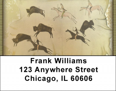 Indian Art Address Labels | LBZANK-22