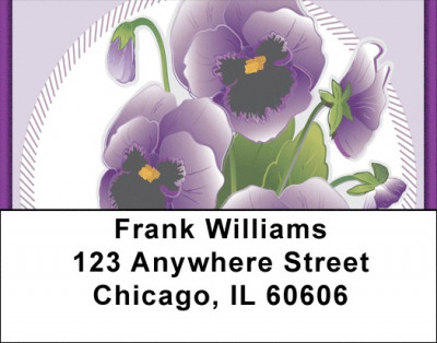 Circles Of Splendor Address Labels | LBZFLO-35