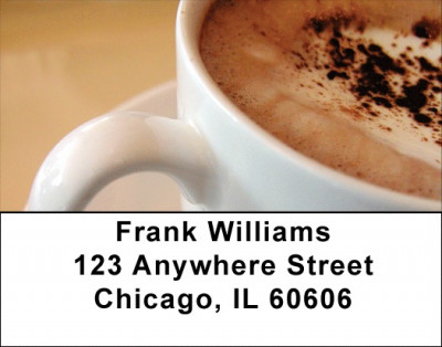 Coffee Break Address Labels | LBZFOD-10