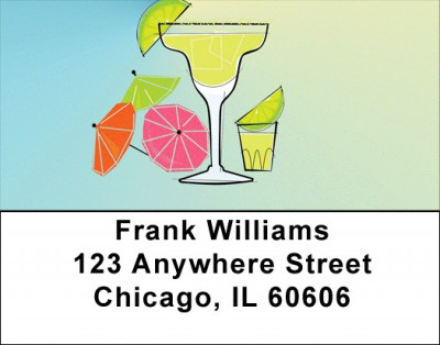 Coctails - Classic Favorites Address Labels | LBZFOD-17
