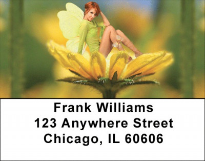 Flower Fairies - Golden Fairies Address Labels | LBZFUN-31