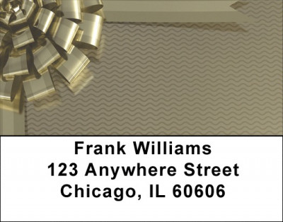 Gift Wrapped Address Labels | LBZFUN-58