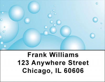 Bubbles Address Labels  | LBZGEO-96