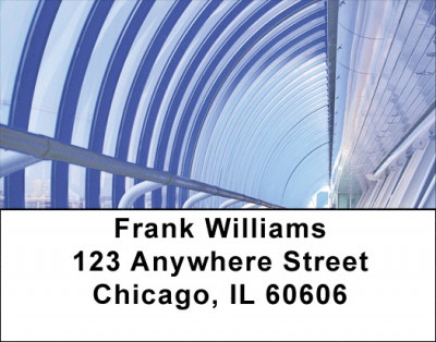 Time Travel Address Labels | LBZGEP-33