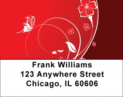 Floral Romance Address Labels | LBZGEP-40