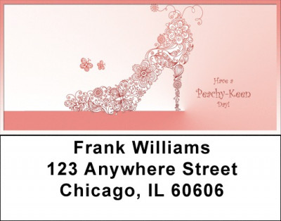 Peachy Keen Days Address Labels | LBZGIR-11
