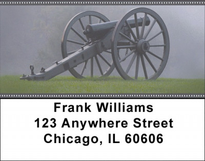 Civil War Address Labels | LBZMIL-20