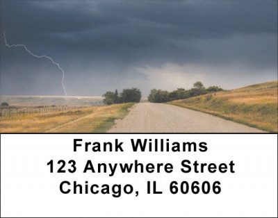 StormClouds Address Labels | LBZNAT-62